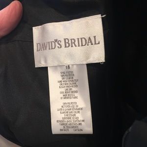 David’s Bridal evening gown